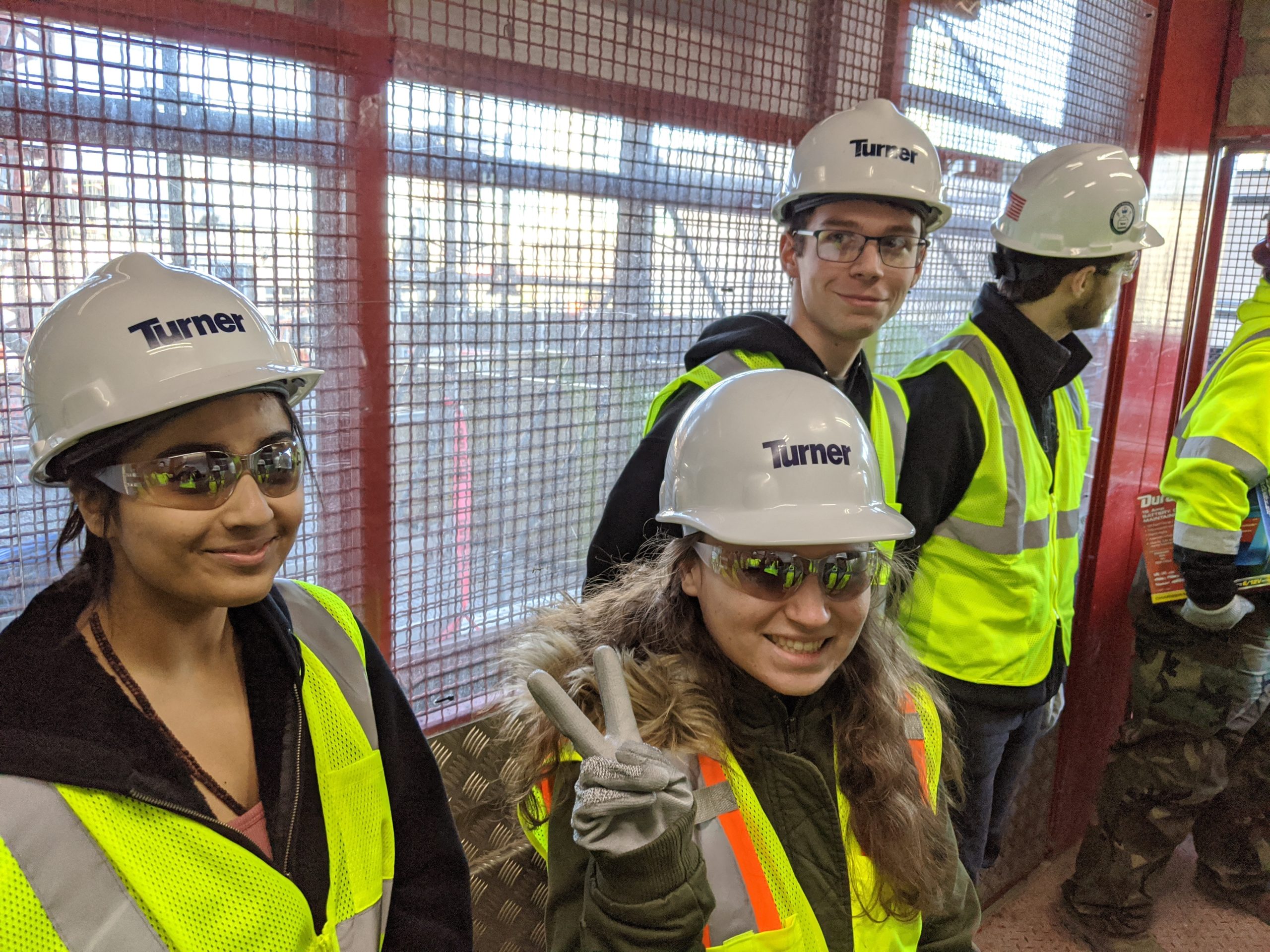 High School Students Take Sustainability Tour of Construction Site ...