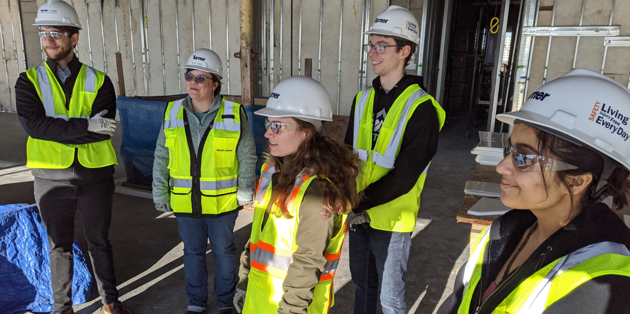 High School Students Take Sustainability Tour of Construction Site ...