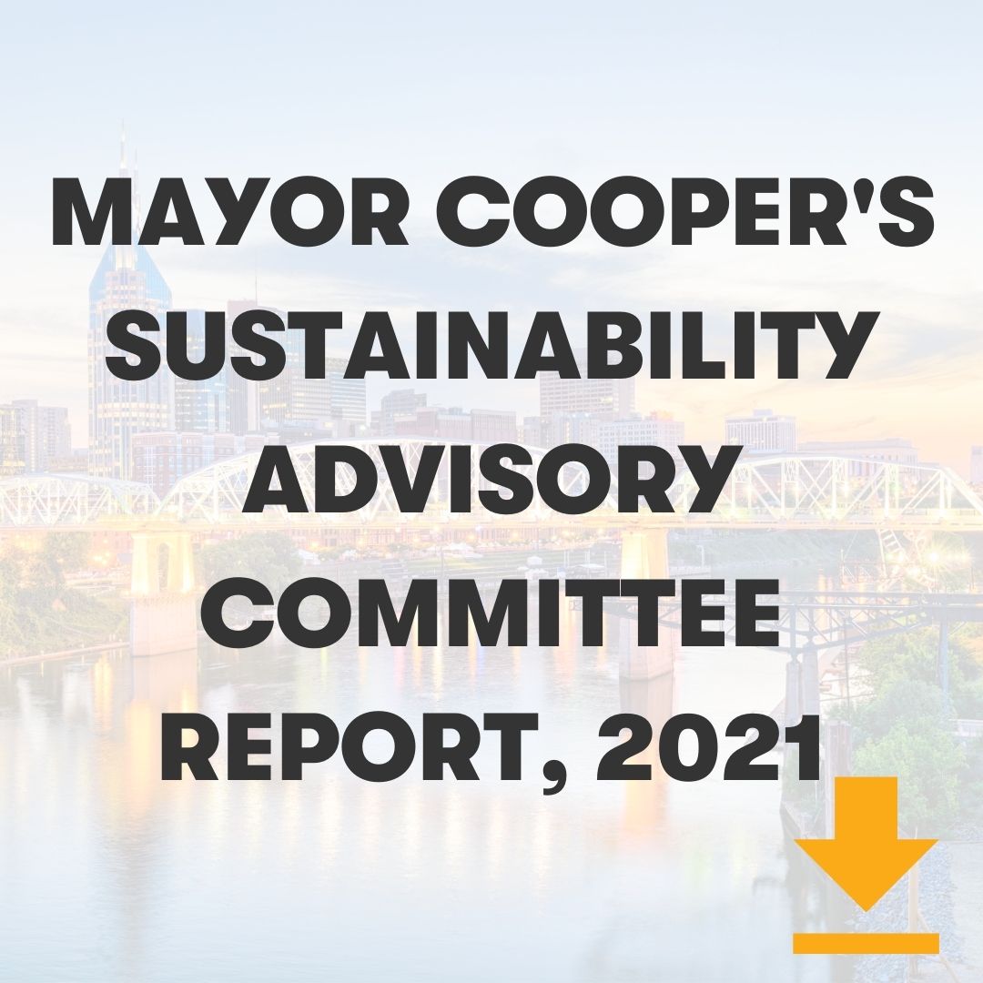 Mayor Cooper's Sustainability Advisory Committee Report, 2021 v2