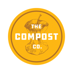 Compost Company yellow circular Logo