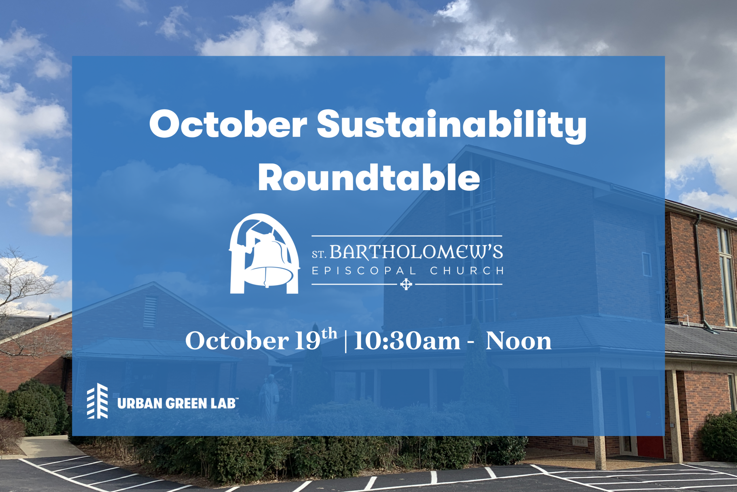 October Sustainability Roundtable at St. Bartholomew's
